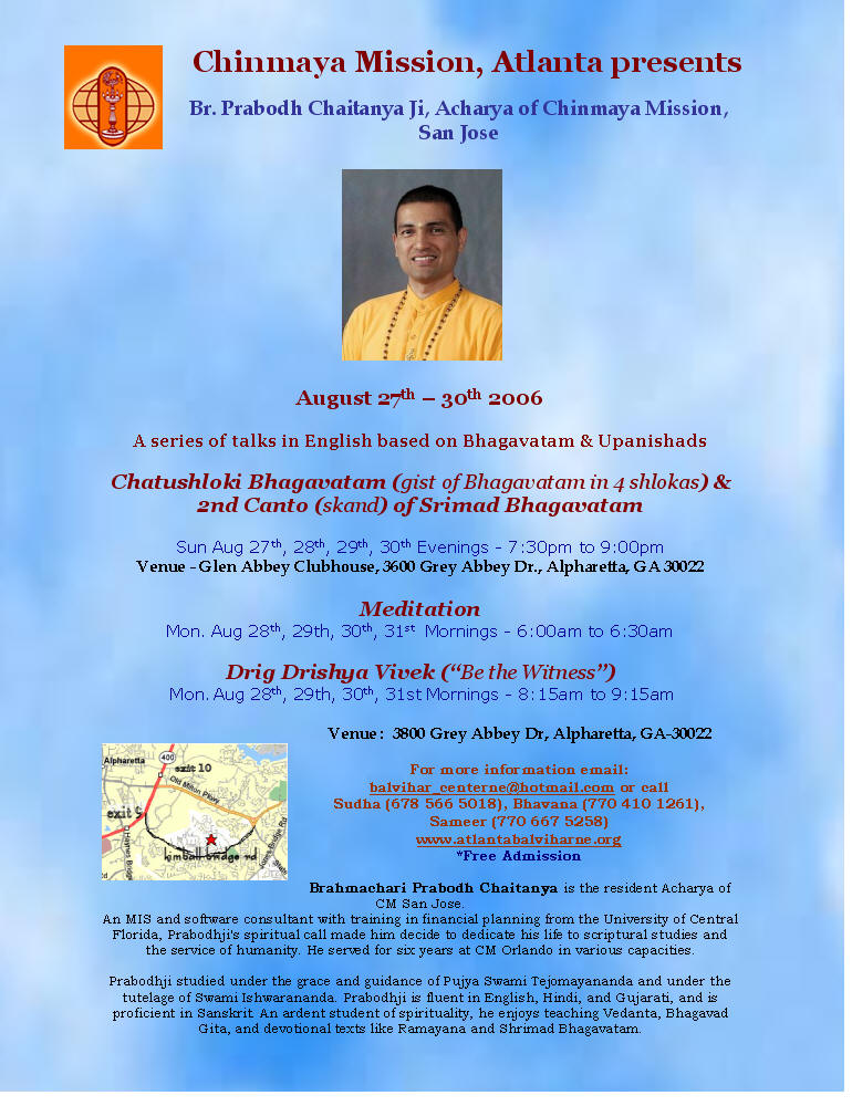 Chinmaya Mission USA - Prabodh Chaitanya